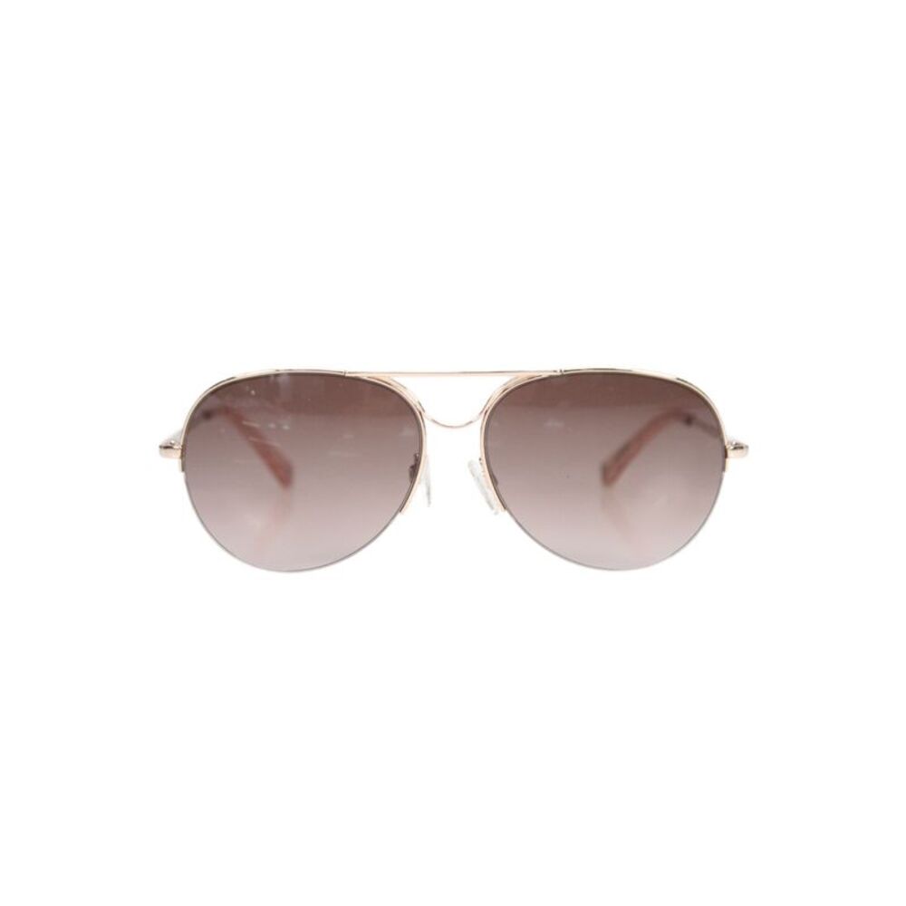 Kate Young Women's Mod K555 RGD 57014 Gold Frame Sunglasses